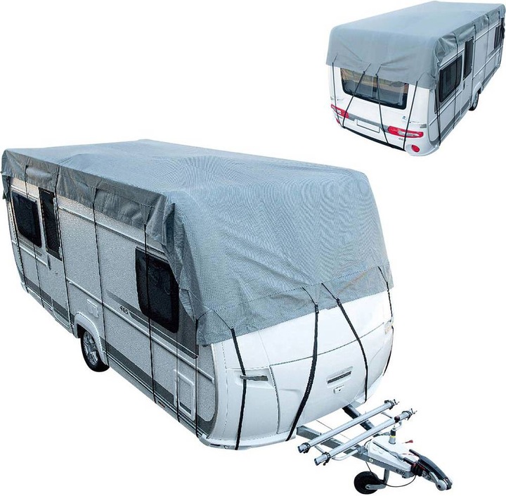 Actual product image Cartrend Roof protection tarpaulin 5 x 3m (L x W) 5m x 3m Suitable for (car brand): Universal