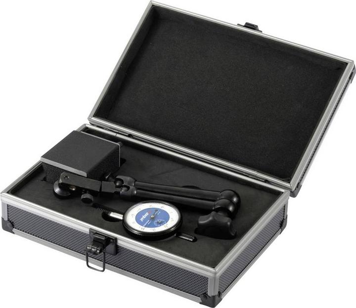 Produktbild Dasqua 7611-1010 Messuhr mit Magnetfuss 10 mm Ablesung: 0.01 mm