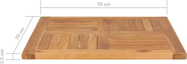 Actual product image vidaXL Tischplatte (70 x 70 cm)