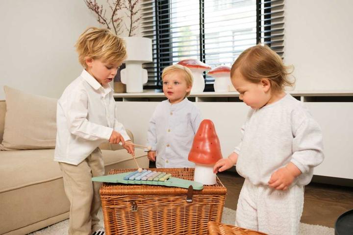 Produktbild Egmont Nachtlicht kleiner Pilz Ziegelrot