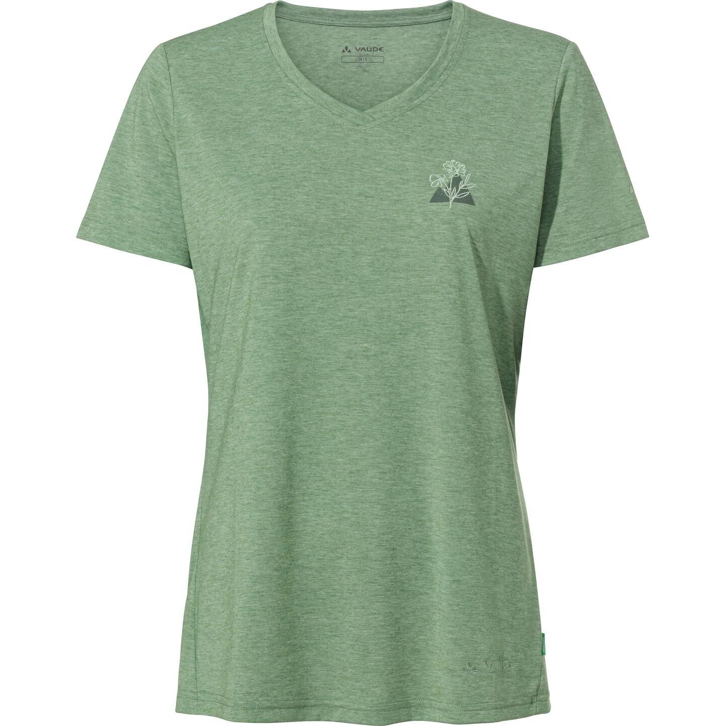 Vaude, Damen, Funktionsshirt, Women's Skomer Print T-Shirt III (48), Grün, 48