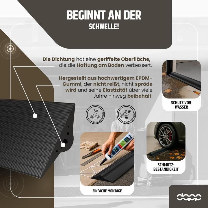 Produktbild Dq-PP Garagentor Dichtung