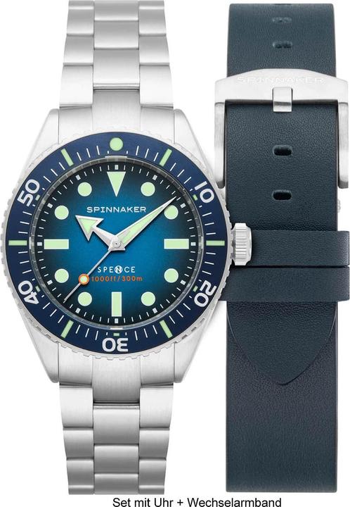 Immagine prodotto Spinnaker SP-5097-22 Spence Automatico 40mm 30ATM (Orologio sub)