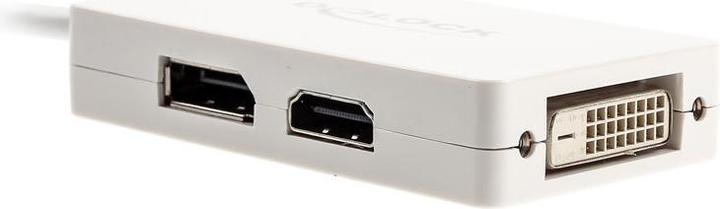 Produktbild Delock Mini DP zu (DP, DVI, HDMI, 10 cm)