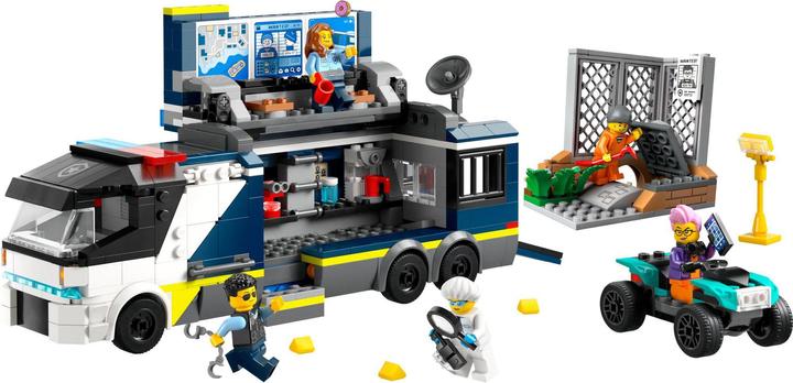 Immagine prodotto LEGO 60418 Camion della polizia con laboratorio (60418, LEGO City)