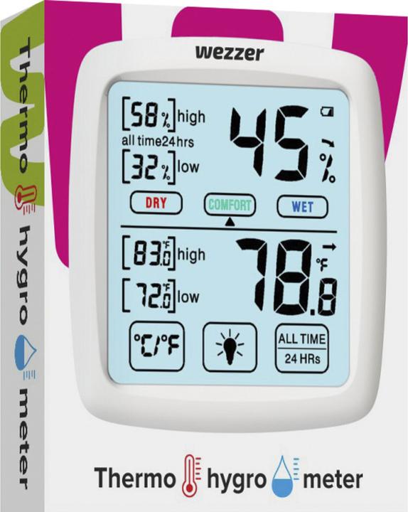 Actual product image Levenhuk Wezzer Teo TH30 Thermohygrometer