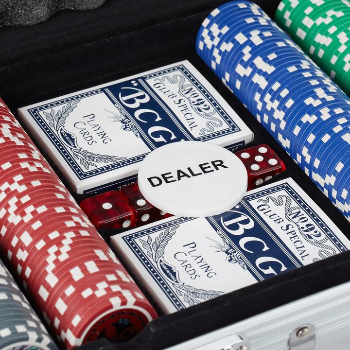 Produktbild Relaxdays Pokerkoffer