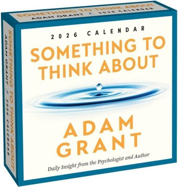 Produktbild Adam Grant 2026 Day-to-Day Calendar (13 x 13 cm)