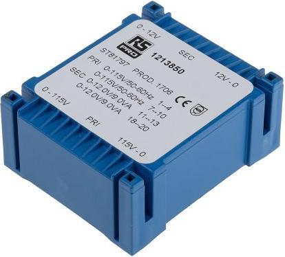 Produktbild RS PRO Low Profile PCB Transformer 18VA 2x12V