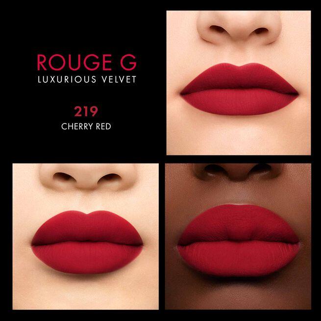 Produktbild Guerlain Rouge G Lips Refill Velvet No 219 (219 Cherry Red)