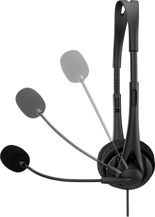 Actual product image HP G2 on-ear headset (Cable, USB-A)