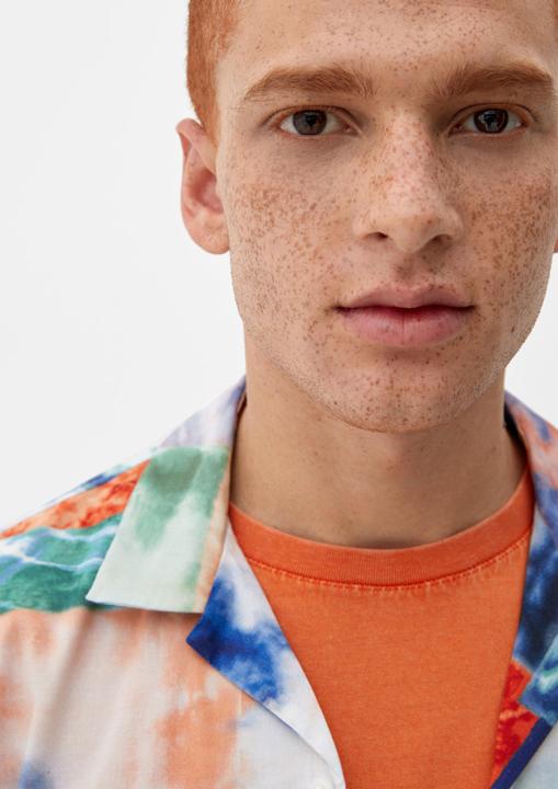 Immagine prodotto s.Oliver Hemd Kurzarmhemd mit Allover-Print (M)