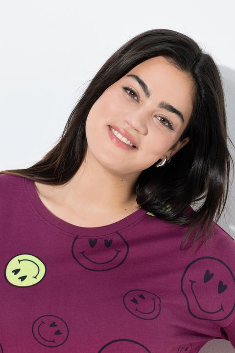 Produktbild Angel of Style Sweatshirt, oversized, Farbverlauf Smiley, Langarm (46)