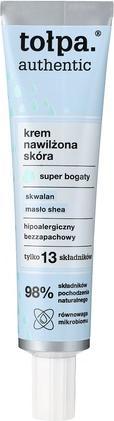 Tołpa Authentische Feuchtigkeitscreme Super Rich für hydratisierte Haut (40 ml)