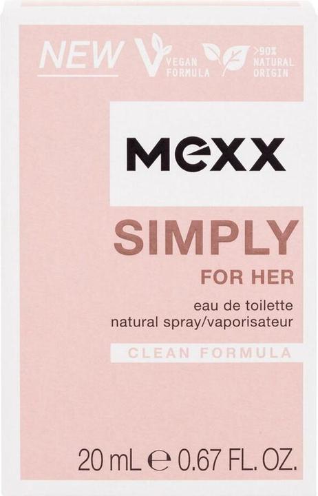 Actual product image Mexx WOMAN Simply EDT Spr 20 ml (Eau de toilette, 20 ml)