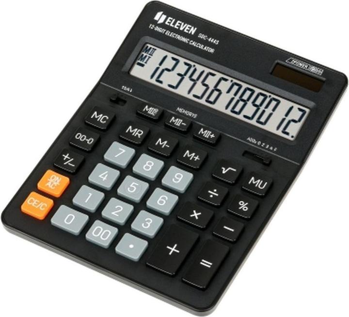 Produktbild Eleven Smart device desktop calculator SDC444S black (Batterien, Solarzellen)