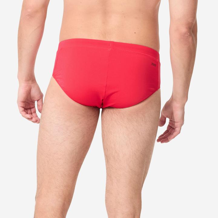 Produktbild Nabaiji Badehose Slip Herren - 100 Plus rot (50)