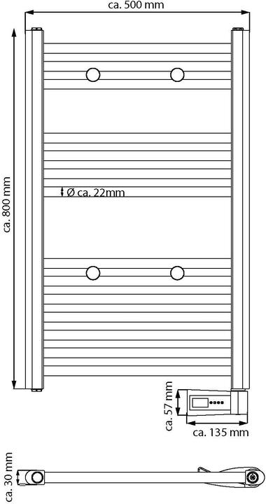 Produktbild Eisl Badheizkörper (300 W)