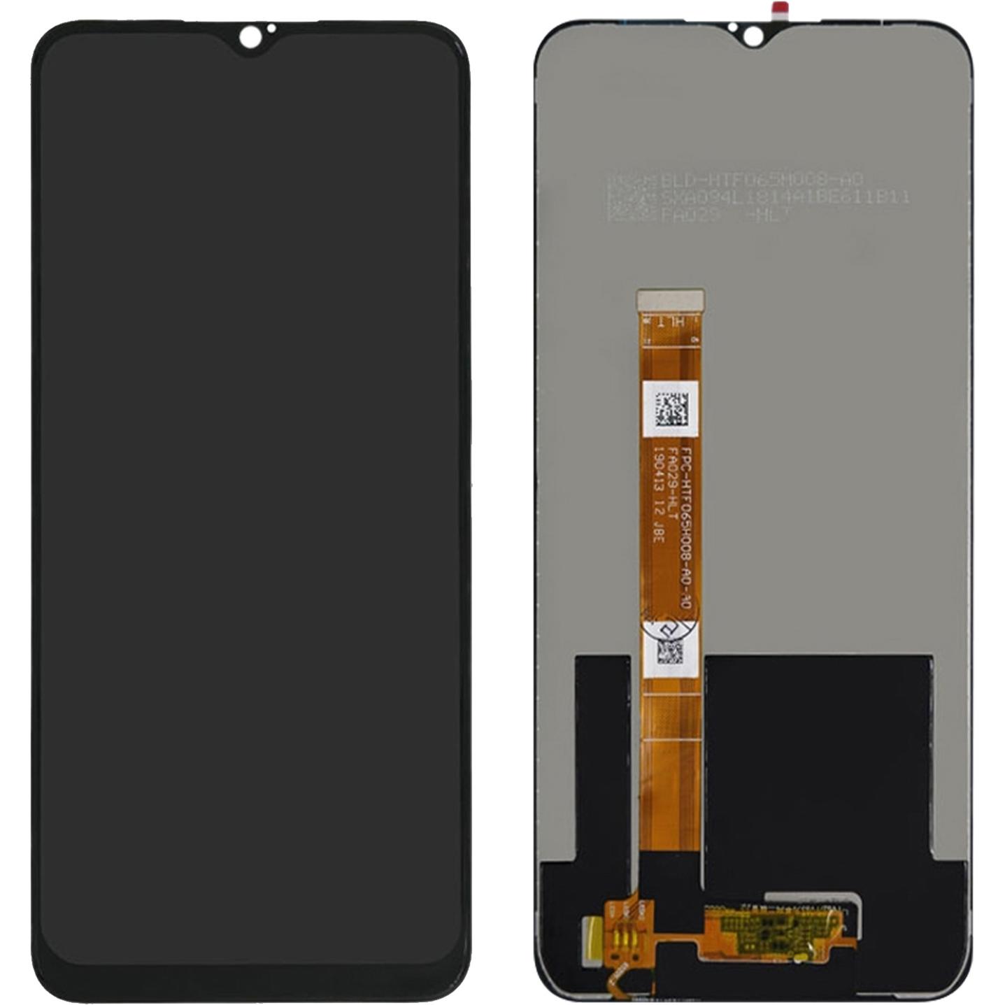 Clappio Ersatzdisplay (Realme 6i), Mobilgerät Ersatzteile, Schwarz