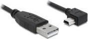 Image du produit Delock USB-A - USB mini-B coudé (5 m, USB 2.0, 2.50 W)