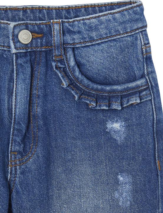 Image du produit Vertbaudet Gerade Mädchen Jeans, Hüftweite REGULAR (134)