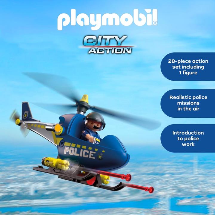 Immagine prodotto Playmobil 72080 Polizeihelikopter