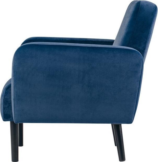 Produktbild Paperflow 2-Sitzer Sofa LISBOA blau schwarz Stoff (2-Sitzer)