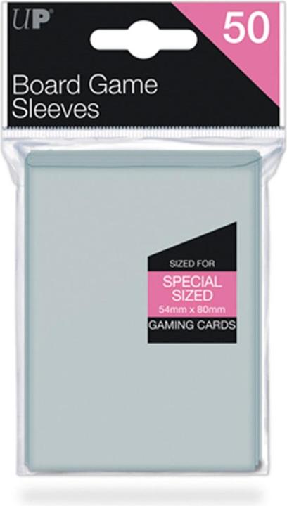 Actual product image Ultra Pro Card sleeves for board games Special Size Transparent (50)