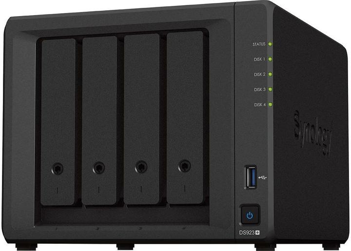 Actual product image Synology DS923+ (4 x 12 TB, Synology HAT 53xx)