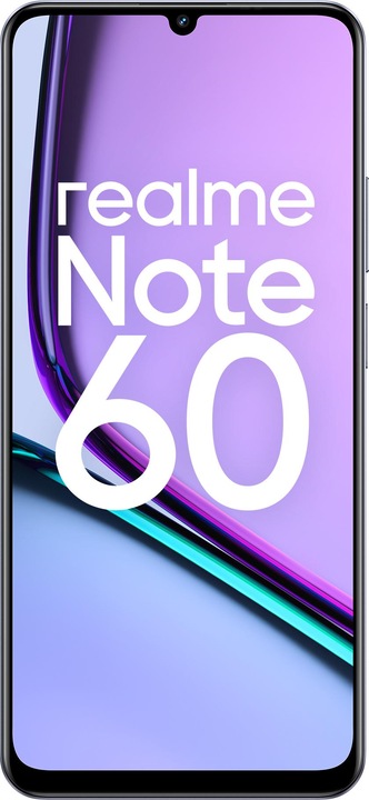 Productafbeelding realme Note 60 (128 GB, Marmer Zwart, 6.74", Dubbele SIM, 32 Mpx, 4G)