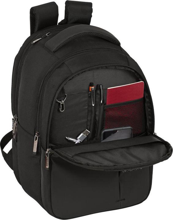Image du produit Safta Sac à dos pour ordinateur portable et tablette avec port USB Business Noir (31 x 45 x 23 cm)