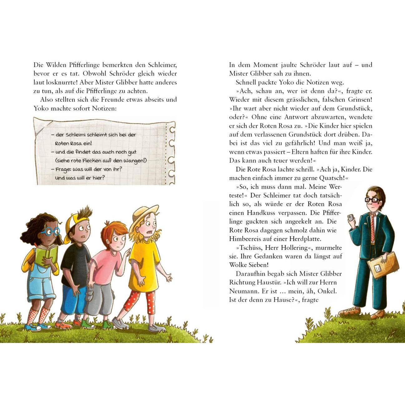 Thumbnail - Die wilden Pfifferlinge – Dann retten wir eben die Welt!, Kinderbücher von Judith Allert