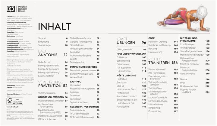 Produktbild Lauftraining – Die Anatomie verstehen (Deutsch, Chris Napier, 2020)