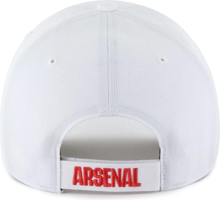 Actual product image 47 Brand Curved Snapback Cap - FC Arsenal London weiss