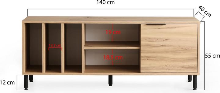 Image du produit Skye Decor Vincenzo (140 x 40 x 55 cm)