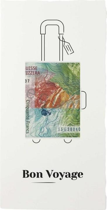 Image du produit Fidea Design Carte-cadeau pour billets - Bon Voyage