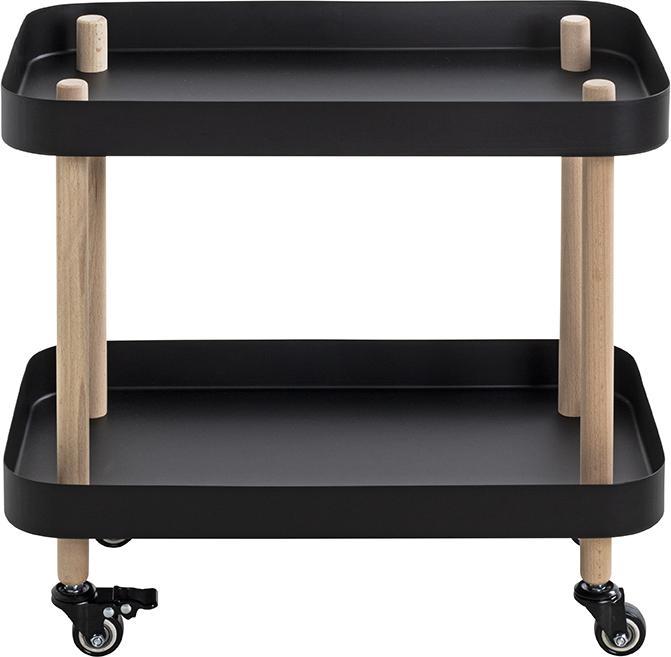 Image du produit HAKU Möbel Table d'appoint sur roulettes (30 x 50 x 47 cm)