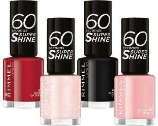 Produktbild Rimmel London 60 Seconds Super Shine (271 Jet Setting, Farblack)