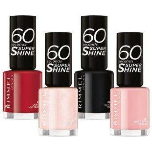 Thumbnail - Rimmel London, Nagellack, 60 Seconds Super Shine (271, Farblack)