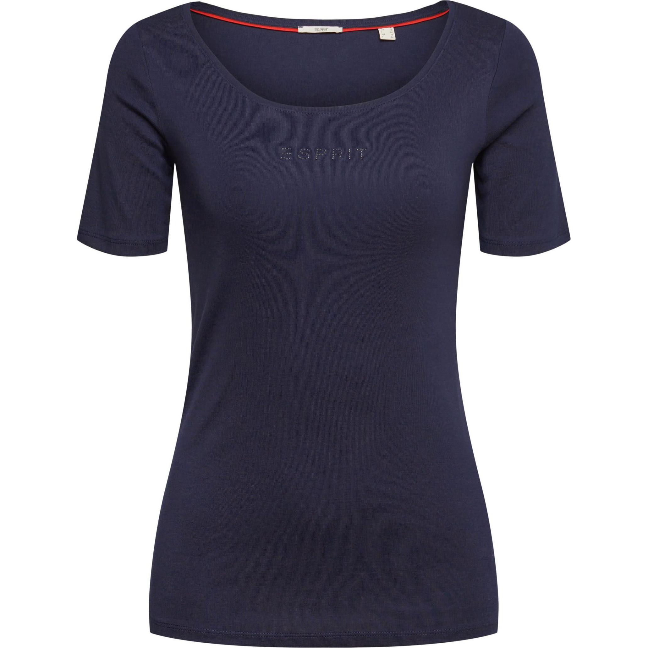 Esprit, Damen, Shirt, t-shirt rhinestones, Blau, (XS)