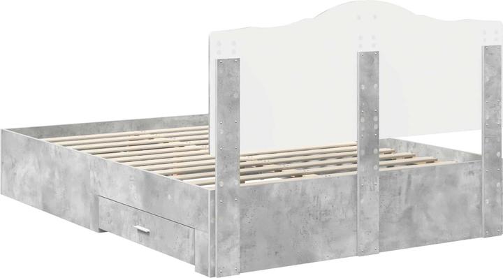 Image du produit vidaXL Moderner Bettrahmen (140 x 190 cm)