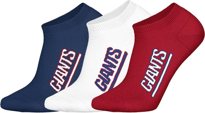 Image du produit Barefoot New York Giants 3pk Sneaker Socks 43-46 (43 - 46)