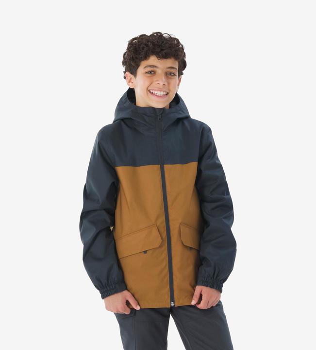Immagine prodotto Quechua 3-in-1-Jacke Kinder Gr. 122–170 Wandern - NH100 braun/grau (134, 140)