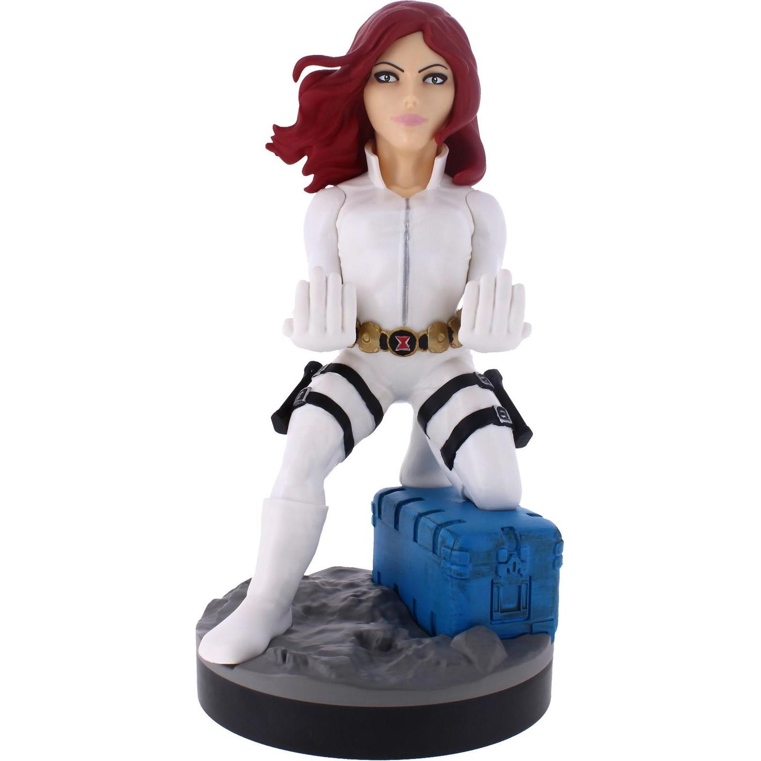 Exquisite Gaming Vedova nera vestito bianco - Cable Guy (Xbox 360, Mac, PS4, Switch, PS5, Xbox One S, PC, Xbox Series X), Accessori per controller gam