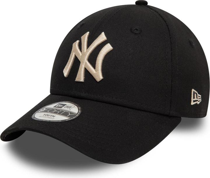 Produktbild New Era 9Forty Kinder Cap - New York Yankees schwarz - Youth