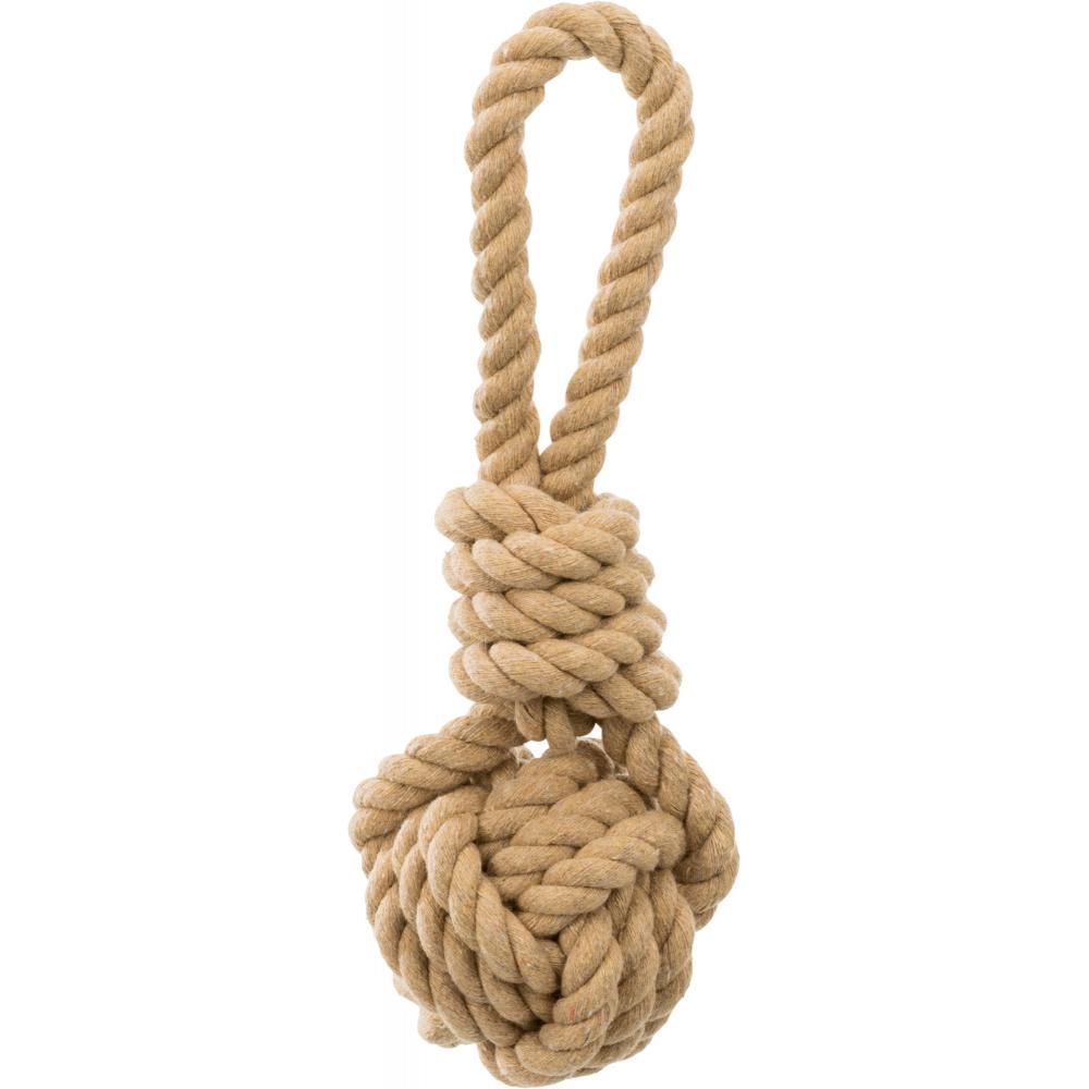Trixie Spieltau mit Ball (Beschäftigungsspielzeug, Hundespielzeug), Hundespielzeug