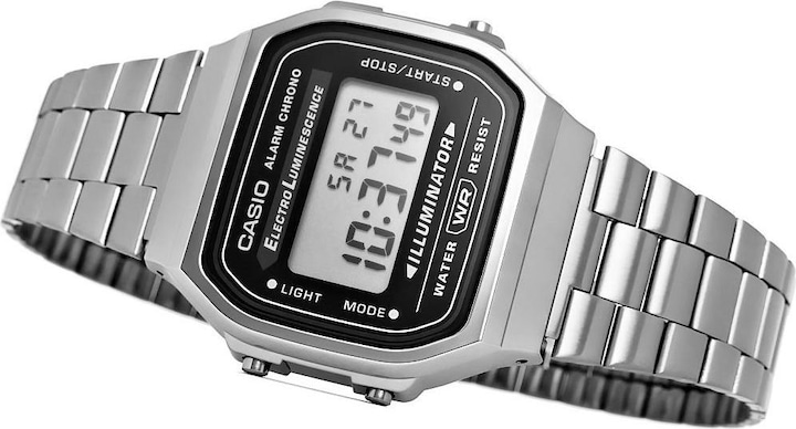 Image du produit Casio Rétro Vintage A168WGG-1A (Montre numérique, 34 mm)