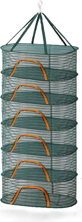 Relaxdays Faltbares Trockennetz Oval