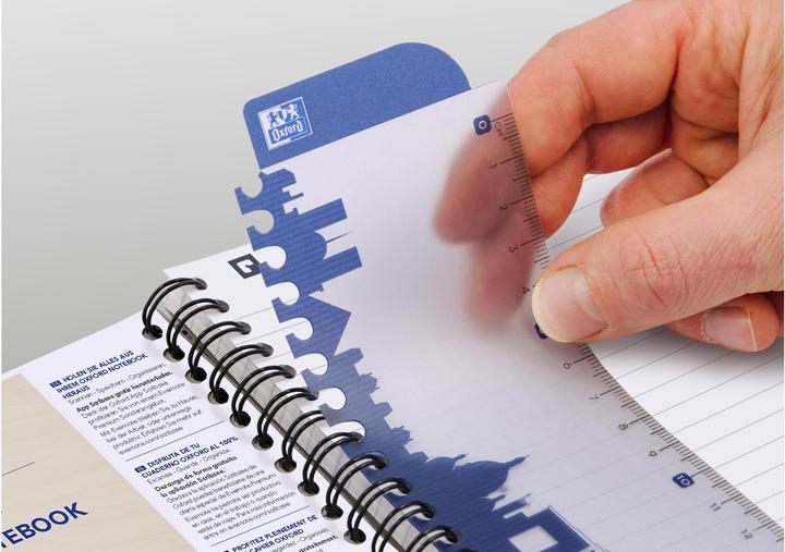 Image du produit Oxford Bloc-notes collège (A4, À rayures, Couverture souple)