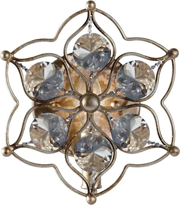 Produktbild Elstead Lighting Leila Wandleuchte E14 Brüniertes Silber (E14)